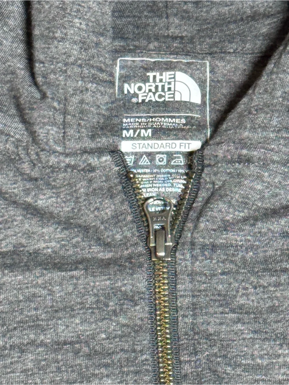 The North Face Women's Charcoal Zip-Up Hooded Utility Jacket